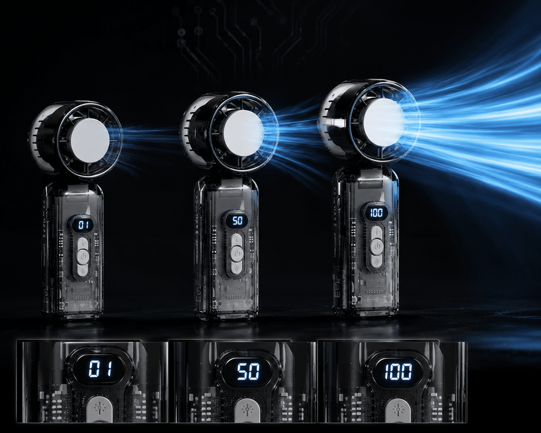 100-Speed Precision Control from Gentle Breeze to Powerful Turbo Cooling - Gadget Nest