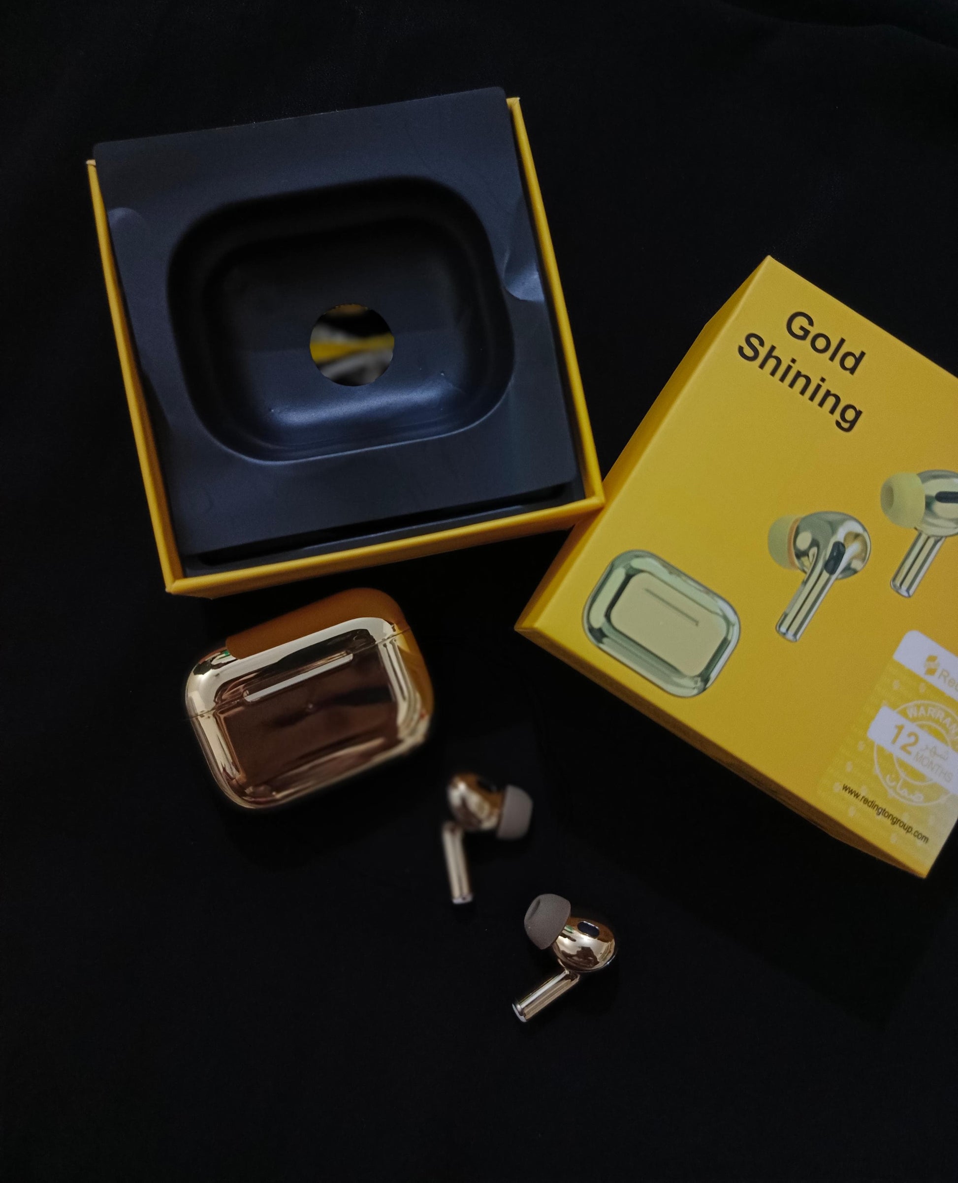 Pro 2 Wireless Earbuds (GOLD SHINING)