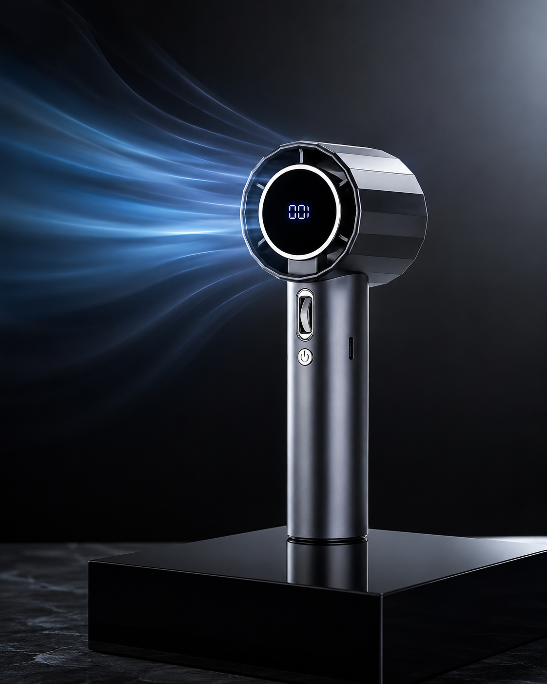CyberPunk Ice turbo fan Black