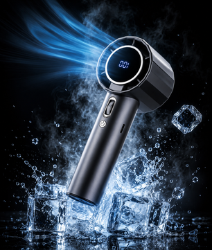 CyberPunk Ice turbo fan Black