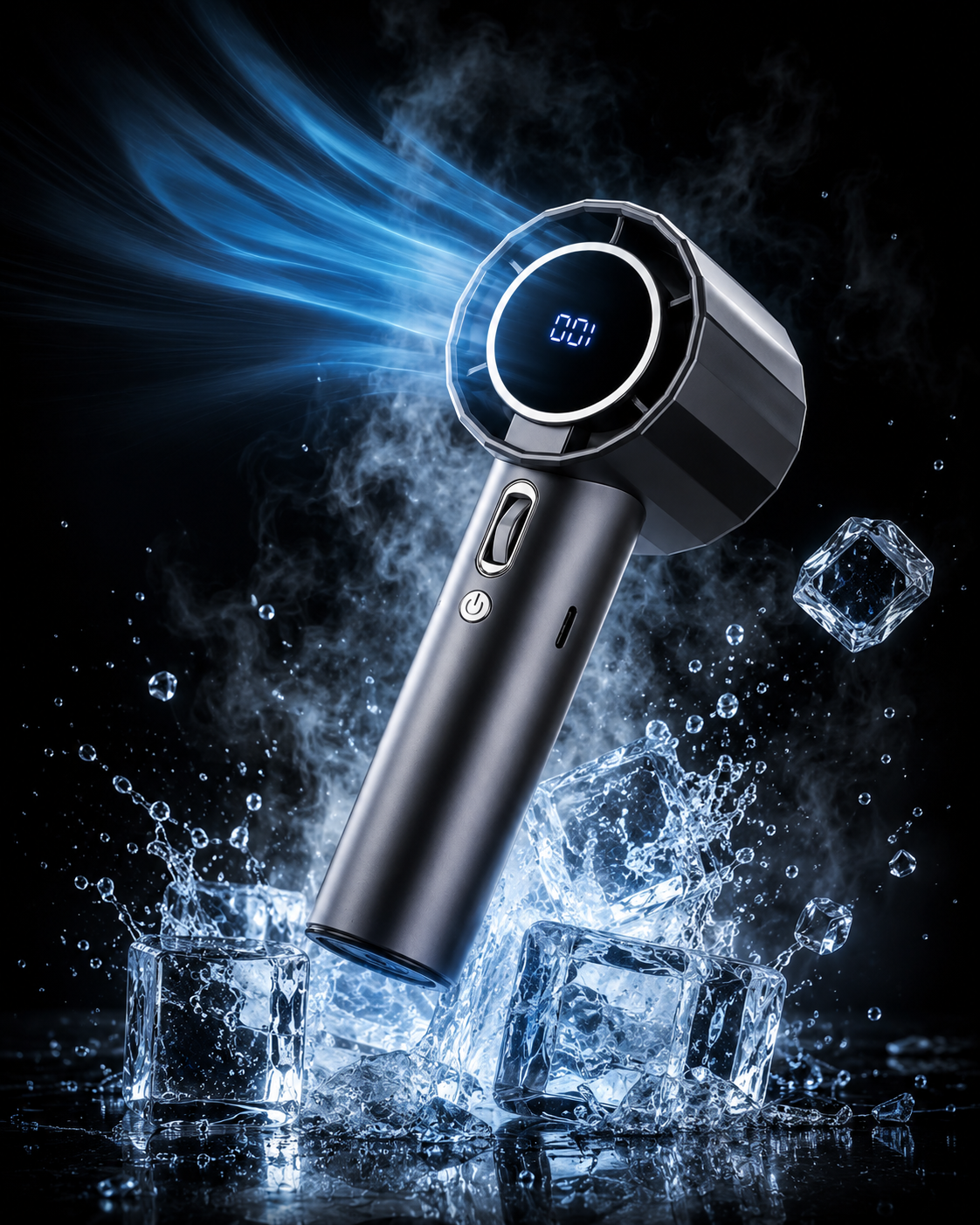 CyberPunk Ice turbo fan Black