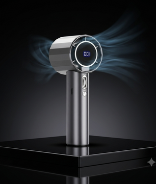 CyberPunk Ice turbo fan Black