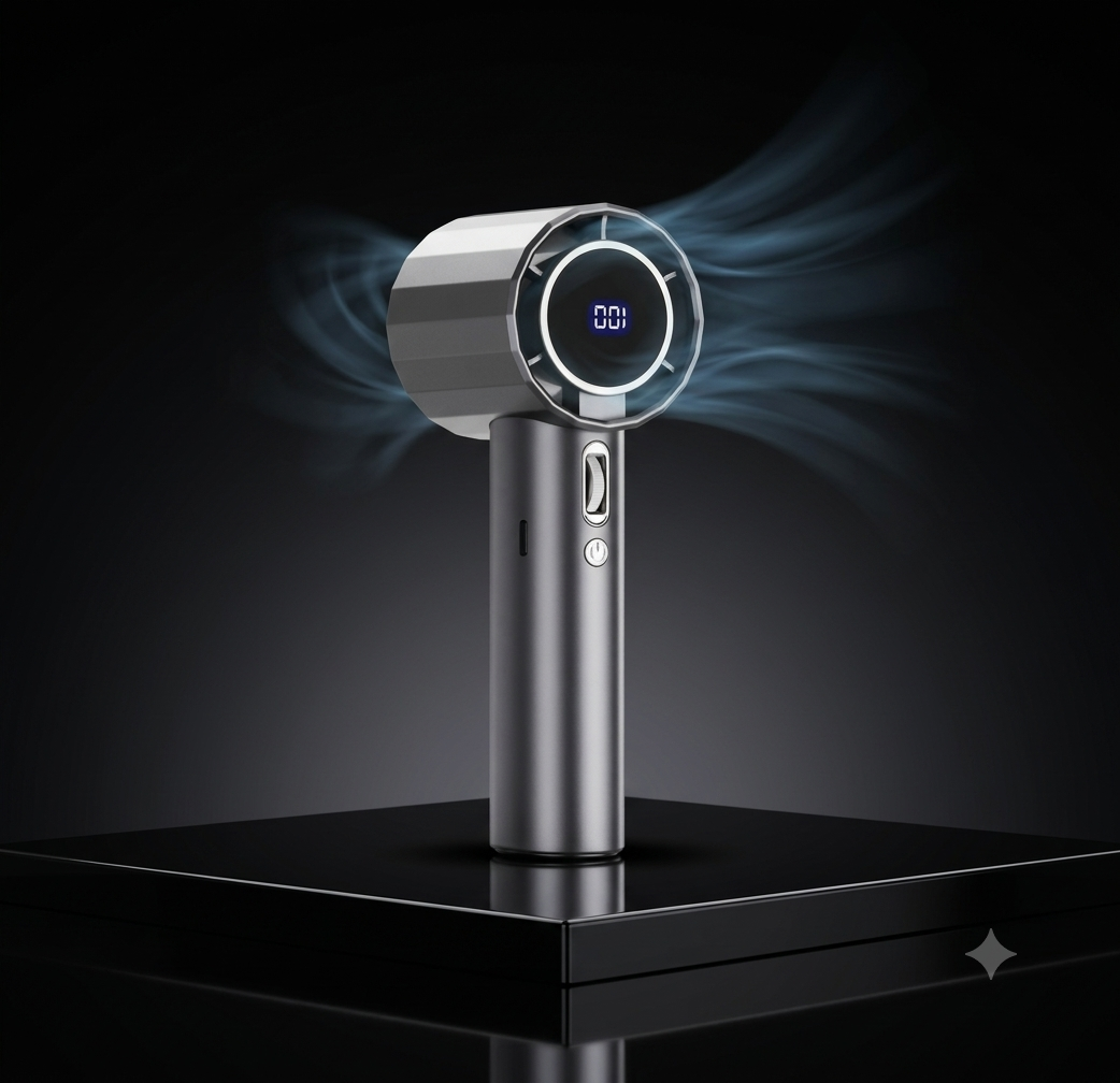 CyberPunk Ice turbo fan Black