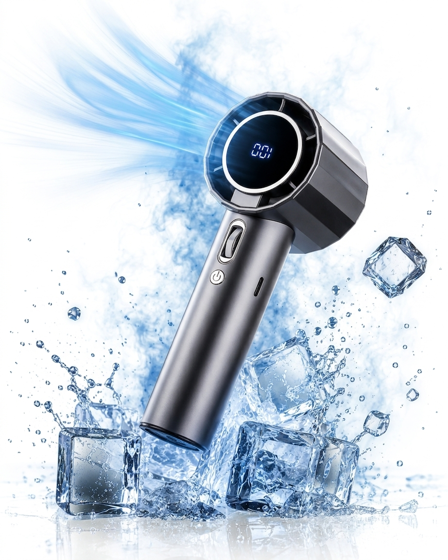 CyberPunk Ice turbo fan Black