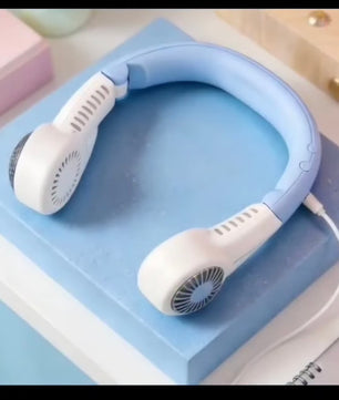 Led Light Foldable Turbo Neck Fan
