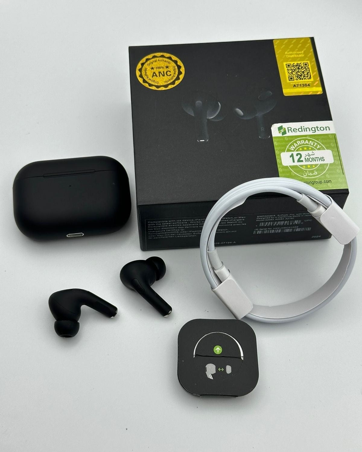Pro 2 Wireless Earbuds (Black/White)