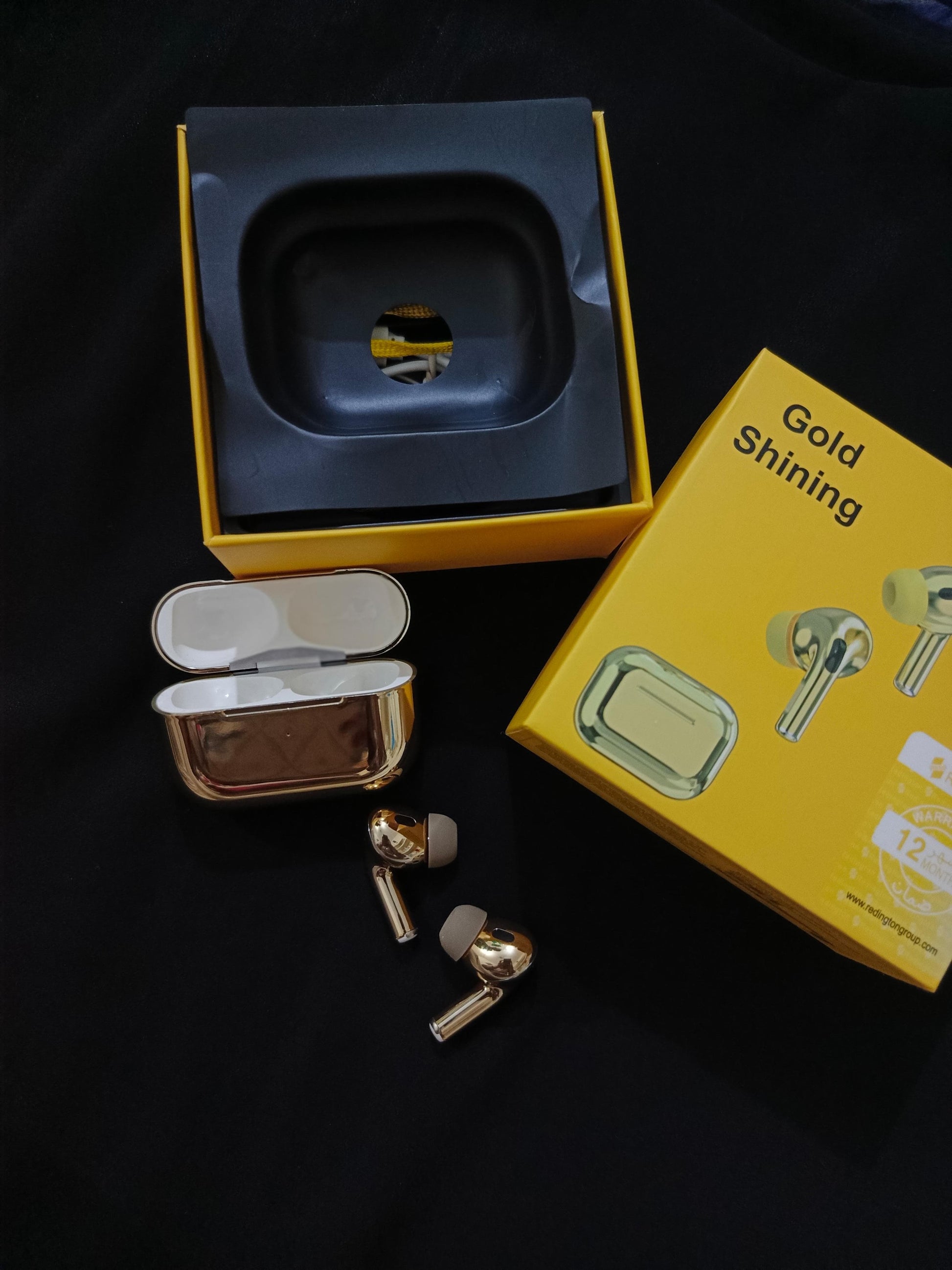 Pro 2 Wireless Earbuds (GOLD SHINING)