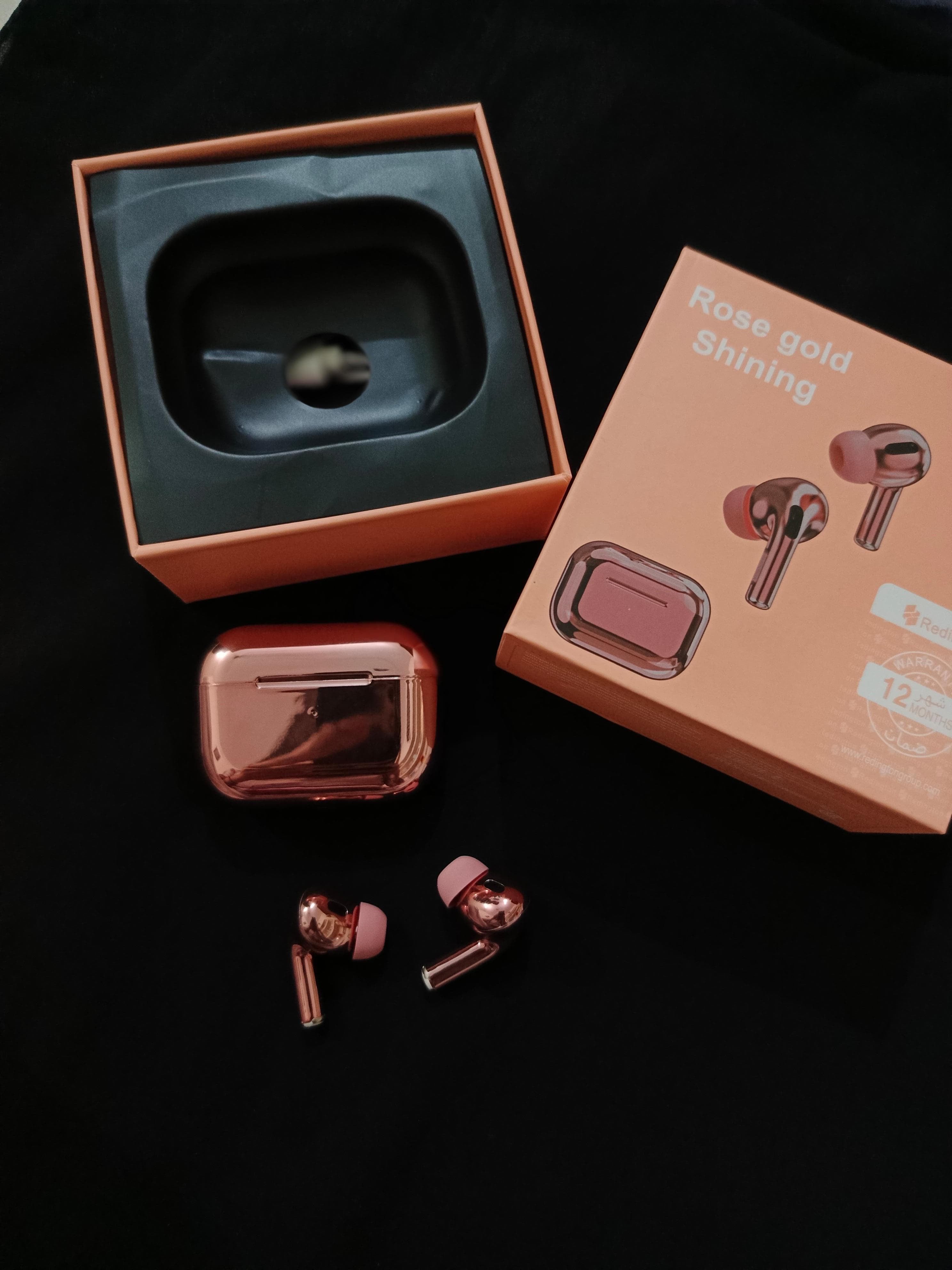 Pro 2 Wireless Earbuds (ROSE GOLD SHINING)