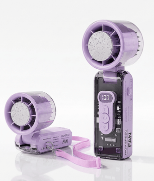 CyberPunk Ice Turbo Fan (violet) - Gadget Nest