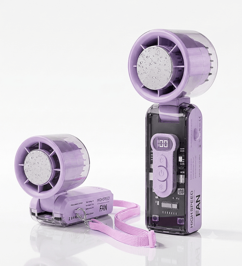 CyberPunk Ice Turbo Fan (violet) - Gadget Nest