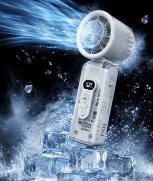 CyberPunk Ice Turbo Fan (White) - Gadget Nest