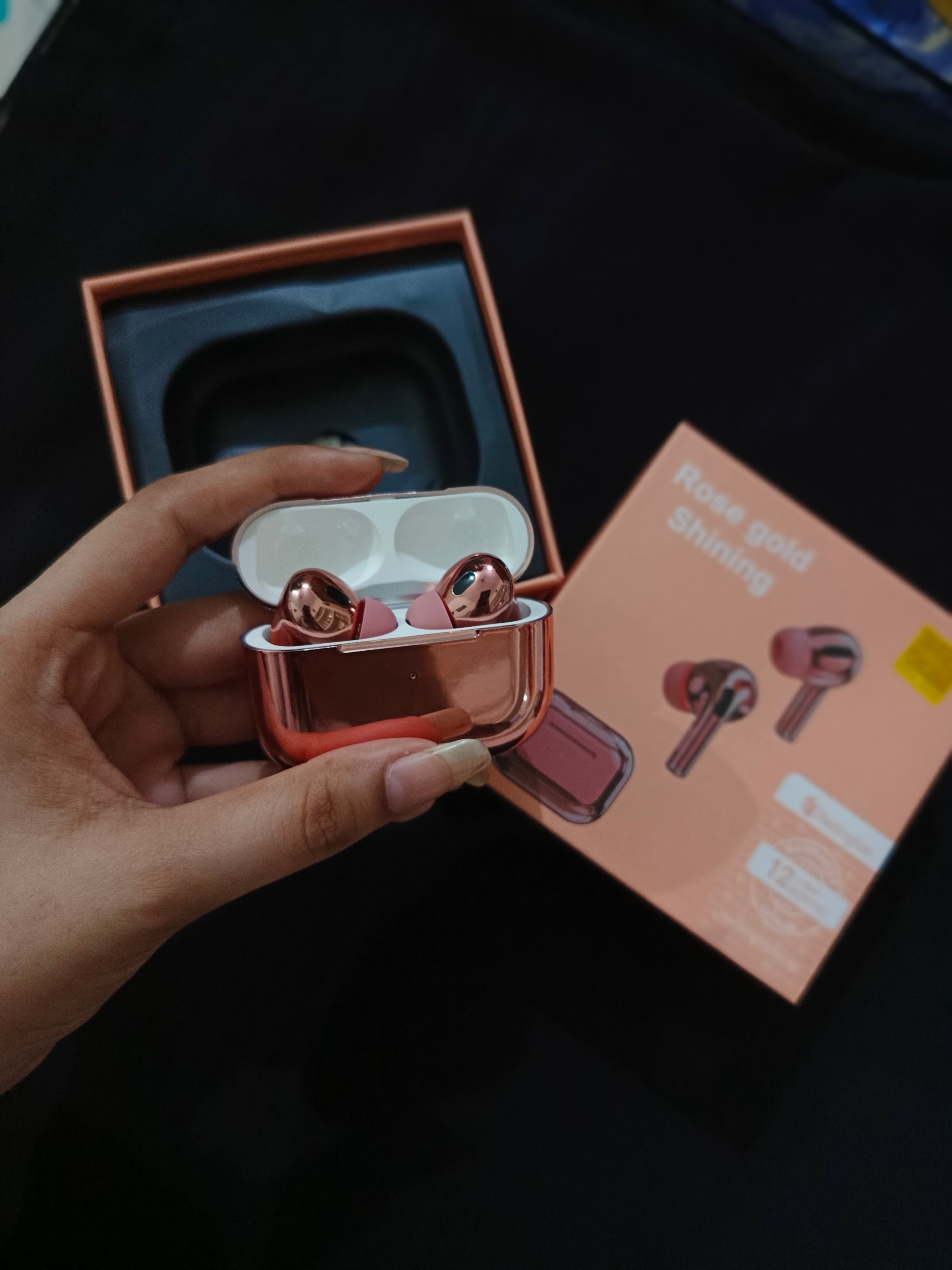 Pro 2 Wireless Earbuds (ROSE GOLD SHINING)