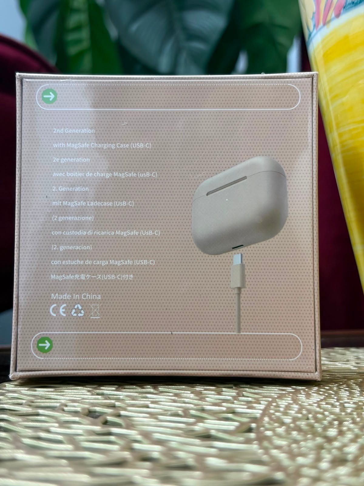 Pro 2 Wireless Earbuds (BEIGE) - Gadget Nest
