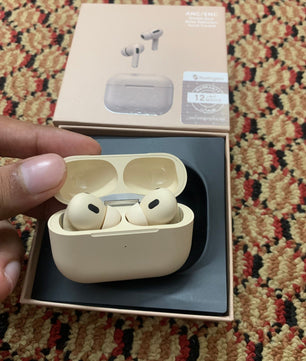 Pro 2 Wireless Earbuds (BEIGE) - Gadget Nest