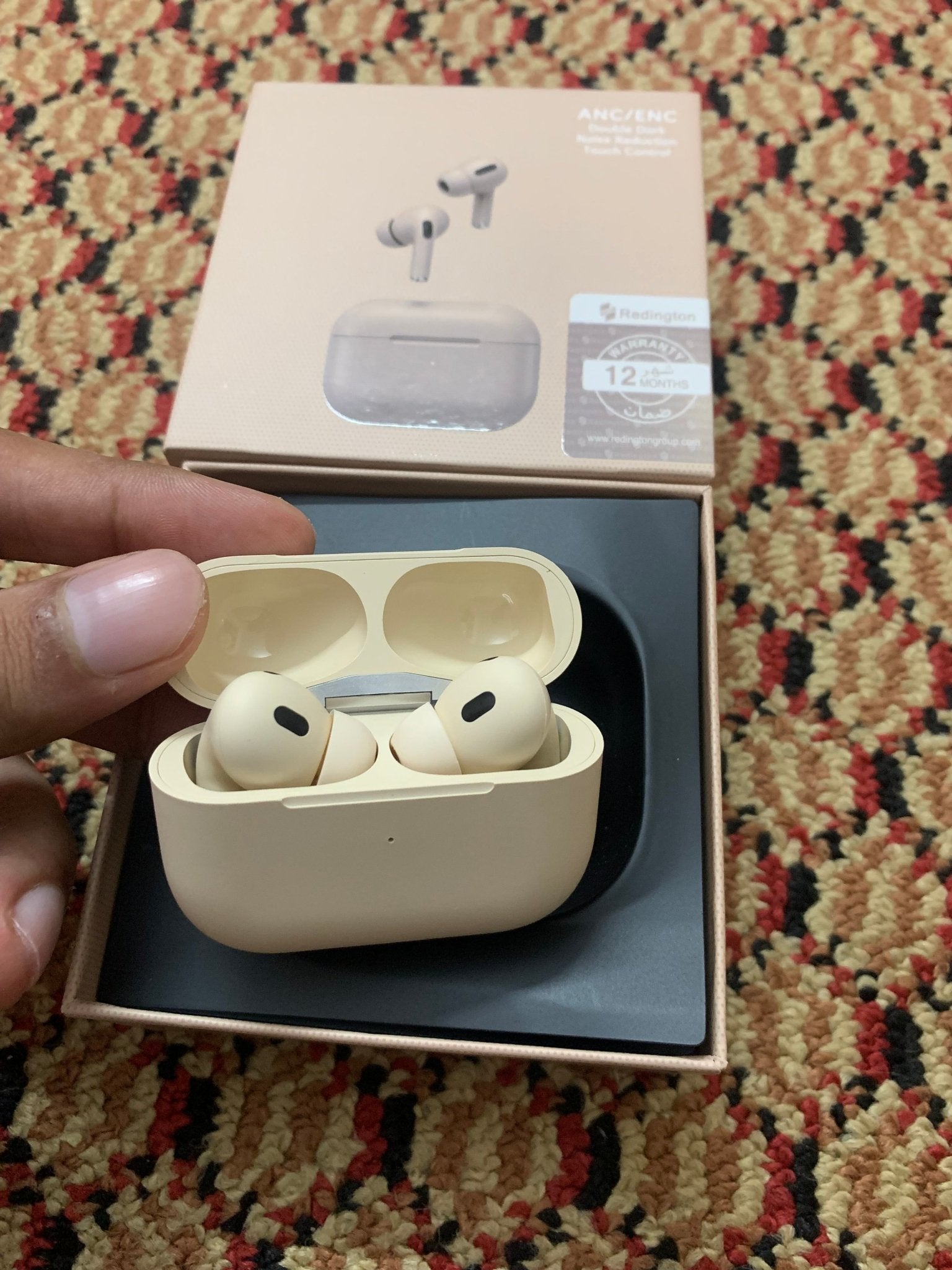Pro 2 Wireless Earbuds (BEIGE) - Gadget Nest