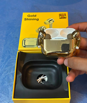 Pro 2 Wireless Earbuds (GOLD SHINING) - Gadget Nest