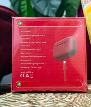 Pro 2 Wireless Earbuds (RED) - Gadget Nest