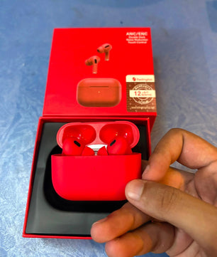 Pro 2 Wireless Earbuds (RED) - Gadget Nest