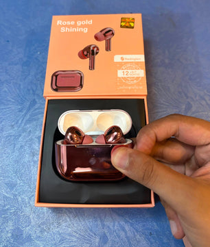 Pro 2 Wireless Earbuds (ROSE GOLD SHINING) - Gadget Nest