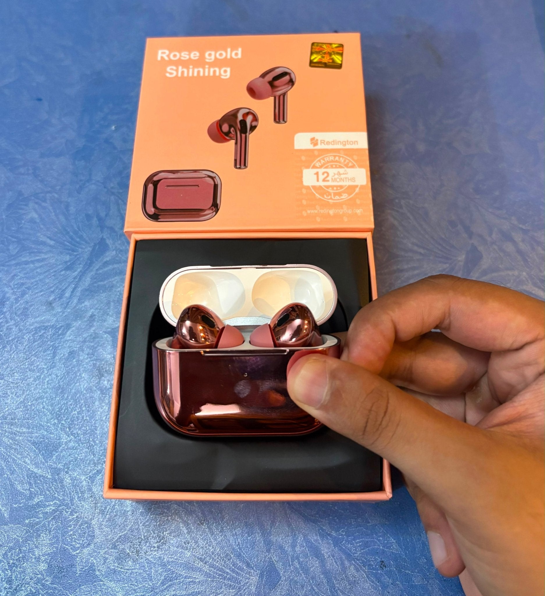 Pro 2 Wireless Earbuds (ROSE GOLD SHINING) - Gadget Nest