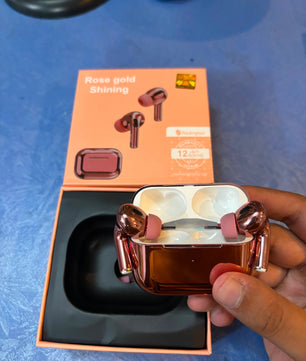 Pro 2 Wireless Earbuds (ROSE GOLD SHINING) - Gadget Nest